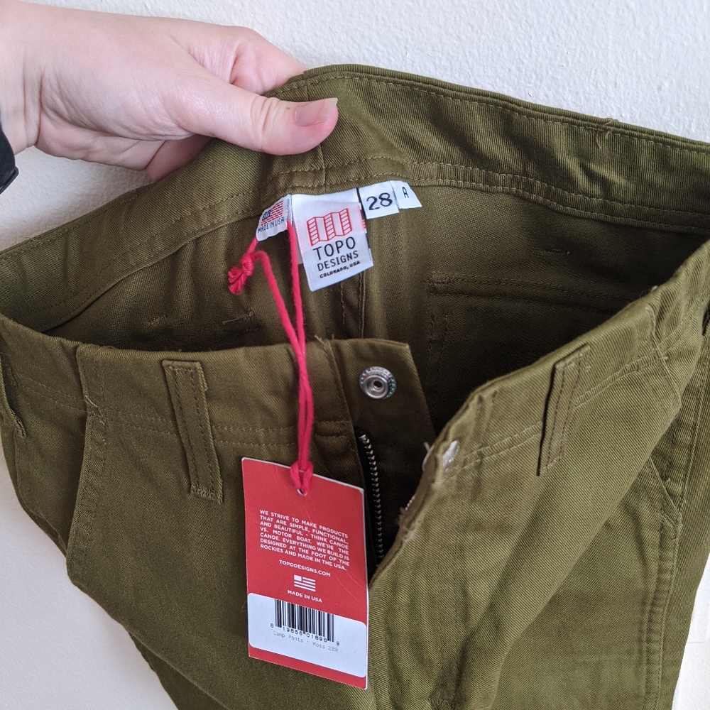 Topo Designs camp pants